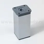 Опоры декоративные опора регулируемая н 100 мм, 40*40, алюминий