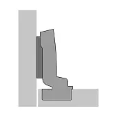 Петли мебельные Hettich (Германия) петля hettich sensys вкладная 95° для толстых фасадов до 32 мм, с доводчиком