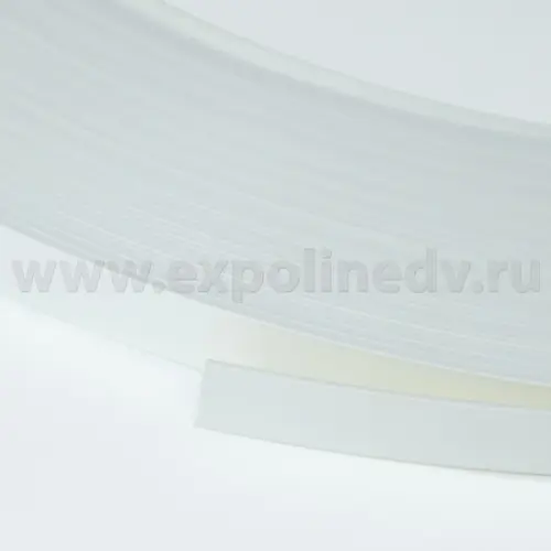 Кромка ПВХ / ABS кромка, белый платиновый гладкий w980 sm 2, 19мм