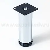 Опоры декоративные опора регулируемая н 150 мм, хром