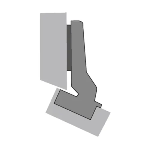 Петли мебельные Hettich Комплекты (Германия) петля hettich intermat 30° без доводчика, d1,5 (евровинты)