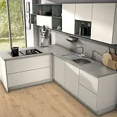Стеновая панель ДСП EGGER стеновая панель хромикс серебро/камень кальвия песочно-серый, egger 4100х640х8мм 