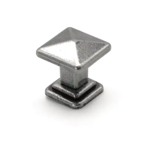 Ручки мебельные Metakor ручка мебельная tower square, глянцевое олово						
